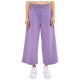 Be Nation Γυναικείο παντελόνι Terry Cropped 7/8 Wide Leg Pants